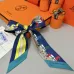 5HERMES Scarf Small scarf decorate the bag scarf strap #A48567