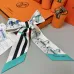 11HERMES Scarf Small scarf decorate the bag scarf strap #A48567
