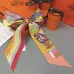 9HERMES Scarf Small scarf decorate the bag scarf strap #A48568