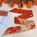 6HERMES Scarf Small scarf decorate the bag scarf strap #A48569