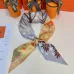 8HERMES Scarf Small scarf decorate the bag scarf strap #A48569