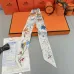 13HERMES Scarf Small scarf decorate the bag scarf strap #A48570