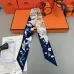 4HERMES Scarf Small scarf decorate the bag scarf strap #A48570