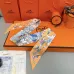 6HERMES Scarf Small scarf decorate the bag scarf strap #A48570
