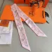 7HERMES Scarf Small scarf decorate the bag scarf strap #A48571