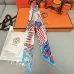 16HERMES Scarf Small scarf decorate the bag scarf strap #A48572