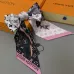 5Louis Vuitton Scarf Small scarf decorate the bag scarf strap #A48587