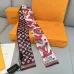 4Louis Vuitton Scarf Small scarf decorate the bag scarf strap #A48588