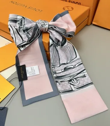 Louis Vuitton Scarf Small scarf decorate the bag scarf strap #A48589