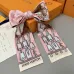 5Louis Vuitton Scarf Small scarf decorate the bag scarf strap #A48590