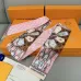 6Louis Vuitton Scarf Small scarf decorate the bag scarf strap #A48590