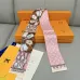 7Louis Vuitton Scarf Small scarf decorate the bag scarf strap #A48590