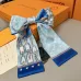 8Louis Vuitton Scarf Small scarf decorate the bag scarf strap #A48590