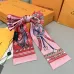 5Louis Vuitton Scarf Small scarf decorate the bag scarf strap #A48591