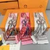 1Louis Vuitton Scarf Small scarf decorate the bag scarf strap #A48591