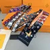 3Louis Vuitton Scarf Small scarf decorate the bag scarf strap #A48592