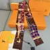 7Louis Vuitton Scarf Small scarf decorate the bag scarf strap #A48592