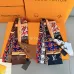 1Louis Vuitton Scarf Small scarf decorate the bag scarf strap #A48592