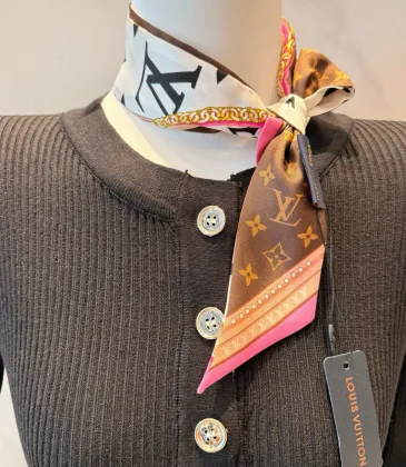 Louis Vuitton Scarf Small scarf decorate the bag scarf strap #A48595