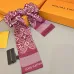 5Louis Vuitton Scarf Small scarf decorate the bag scarf strap #A48597