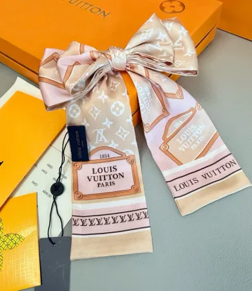 Louis Vuitton Scarf Small scarf decorate the bag scarf strap #A48598