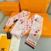 6Louis Vuitton Scarf Small scarf decorate the bag scarf strap #A48599