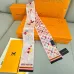 7Louis Vuitton Scarf Small scarf decorate the bag scarf strap #A48599