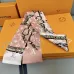 12Louis Vuitton Scarf Small scarf decorate the bag scarf strap #A48601