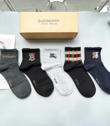 Burberry socks Five pairs per box #A51567