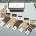 7CHANEL socks Five pairs per box #A51559
