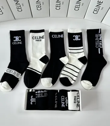 Celine socks Five pairs per box #A51585