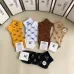 1Chanel socks (5 pairs) #A22140