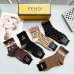 3Fendi socks Five pairs per box #A51556
