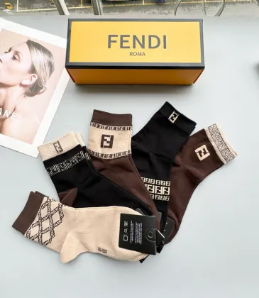 Fendi socks Five pairs per box #A51563