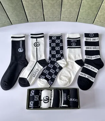 Gucci socks Five pairs per box #A51578