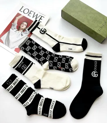 Gucci socks Five pairs per box #A51582