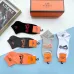 5Hermes socks (5 pairs) #A24144
