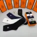 1Hermes socks (5 pairs) #A31222