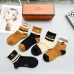 6Hermes socks Five pairs per box #A51554