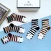 6High quality  classic fashion design cotton socks hot sell brand CHANEL socks for  women and man 5 pairs #999930296