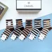 9High quality  classic fashion design cotton socks hot sell brand CHANEL socks for  women and man 5 pairs #999930296