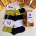 4High quality  classic fashion design cotton socks hot sell brand FENDI socks for  women and man 5 pairs #999930304