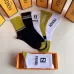5High quality  classic fashion design cotton socks hot sell brand FENDI socks for  women and man 5 pairs #999930304