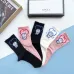 6High quality  classic fashion design cotton socks hot sell brand gucci socks for  women and man 5 pairs #999930298
