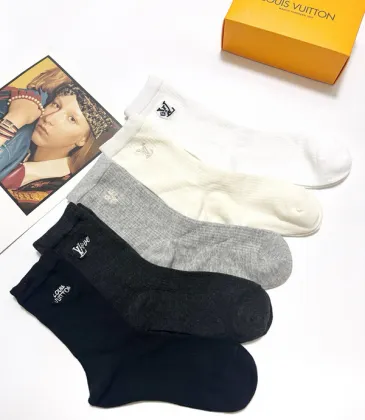 Louis vuitton socks Five pairs per box #A51577