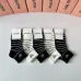 8MIUMIU socks Five pairs per box #A51586