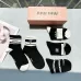 5Miumiu socks Five pairs per box #A51573