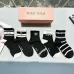 1Miumiu socks Five pairs per box #A51573