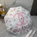 9Chanel 2024 Summer New Folding Umbrella Black Coating for Sun Protection #A38987