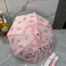 8Chanel 2024 Summer New Folding Umbrella Black Coating for Sun Protection #A38988